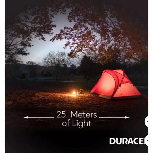 Duracell 2000 Lumens Tri-Power Rechargable Lantern Solar Power Built-In Battery - Picture 7 of 15